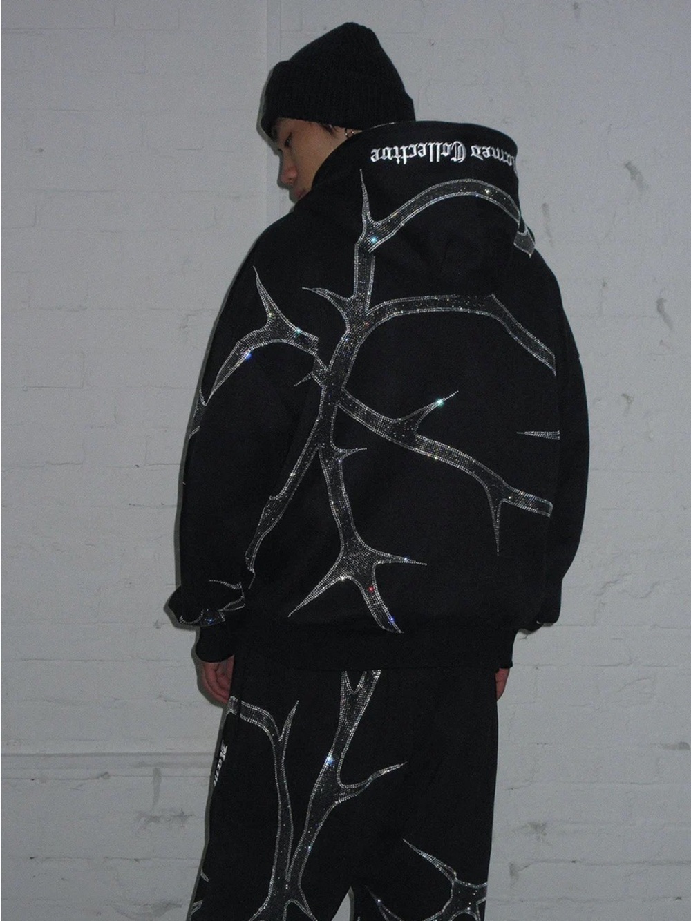 Named Collective Thorn Rhinestone Hoodie